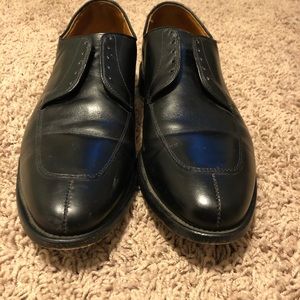 Allen Edmonds Delray Mens Black Leather Lace Up